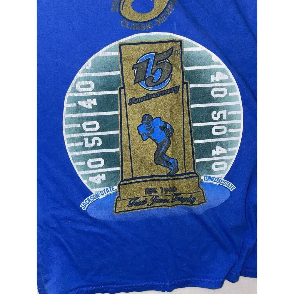 Southern Heritage Classic Bowl Graphic T Shirt 2004 Jackson State TSU Sz XL Y2K - Picture 3 of 5